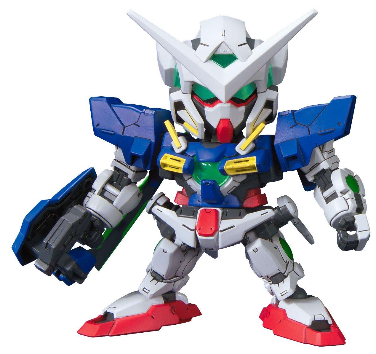 SD Gundam BB Senshi Mobile Suit Gundam 00 Gundam Exia Repair II пластиковая модель (BB Сенши) Цветовая кодировка