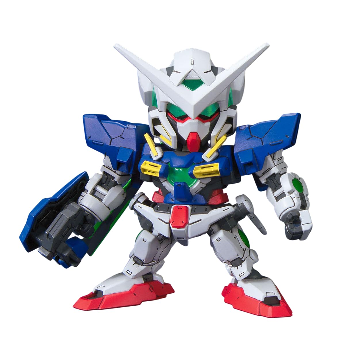 Пластиковая модель BANDAI SPIRITS SD Gundam BB Senshi Mobile Suit Gundam 00 Gundam Exia Repair II (BB Сенши) Цветовая кодировка